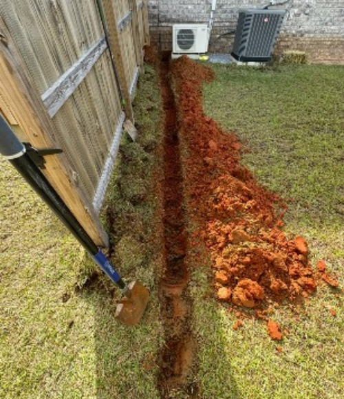 Underground Drain Installation Pensacola FL